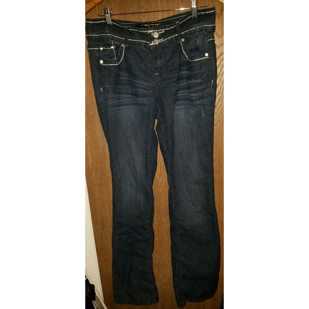ABSOLUTELY FAMOUS EMBELLISHED WOMEN'S JEANS SIZE 10